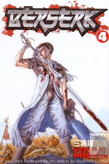 Berserk Volume 4 — manga cover
