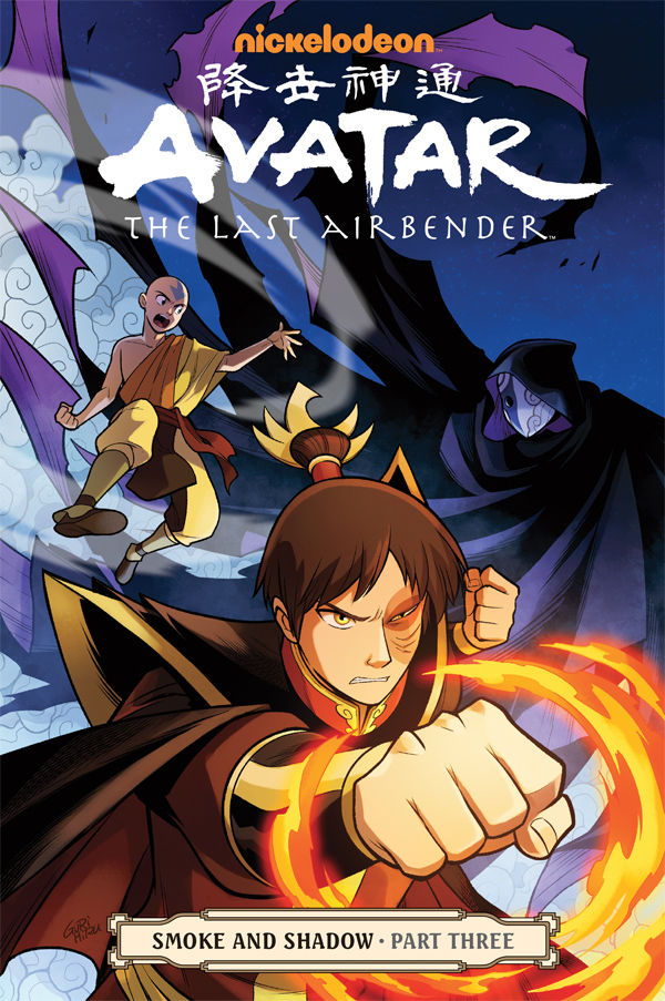 Avatar: The Last Airbender - Smoke and Shadow Part 3 — manga cover