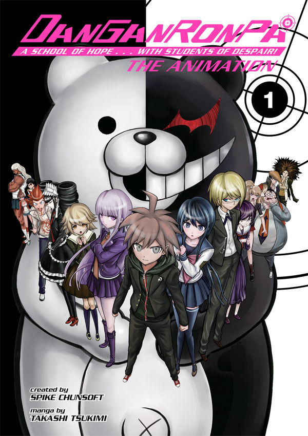 Danganronpa: The Animation Volume 1 — manga cover