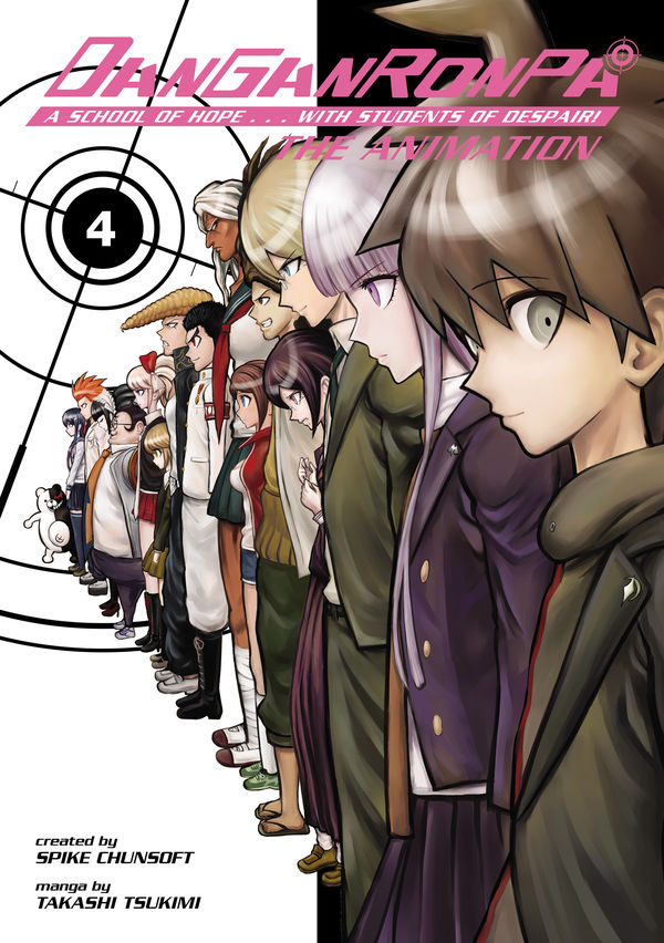Danganronpa: The Animation Volume 4 — manga cover