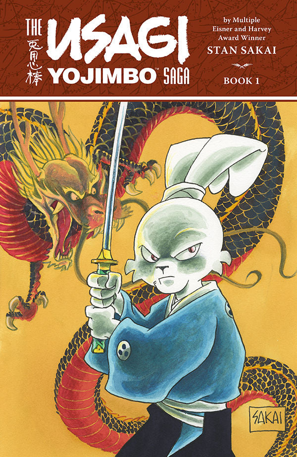 Usagi Yojimbo Saga Volume 1 (Second Edition) — manga cover