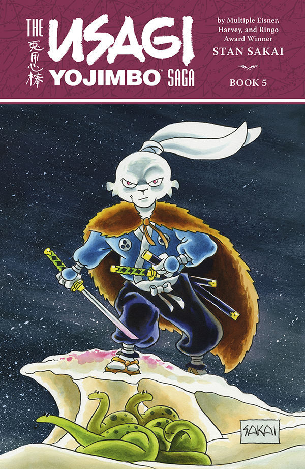 Usagi Yojimbo Saga Volume 5 (Second Edition) — manga cover