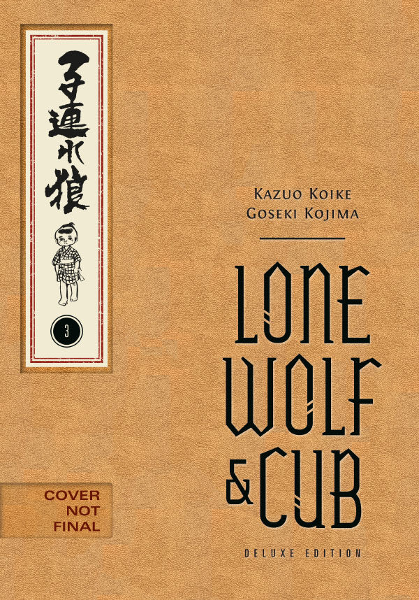 Lone Wolf and Cub Deluxe Edition Volume 3 — manga cover