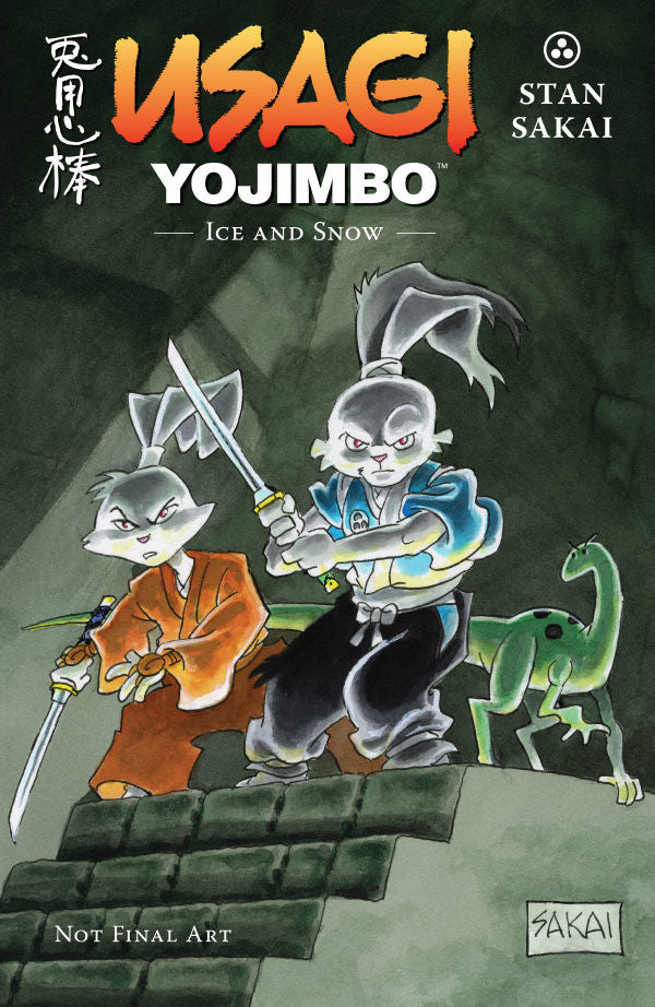 Usagi Yojimbo Volume 39: Ice and Snow Limited Edition — manga cover