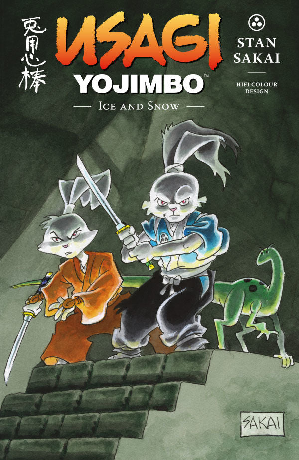 Usagi Yojimbo Volume 39: Ice and Snow — manga cover
