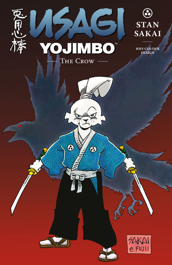 Usagi Yojimbo Volume 40: The Crow Limited Edition — manga cover