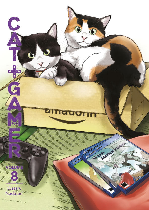 Cat + Gamer Volume 8 — manga cover