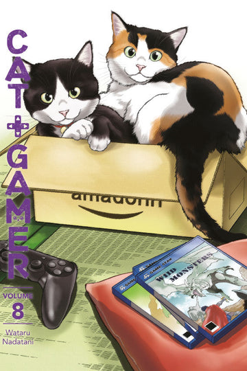 Cat + Gamer Volume 8 — manga cover