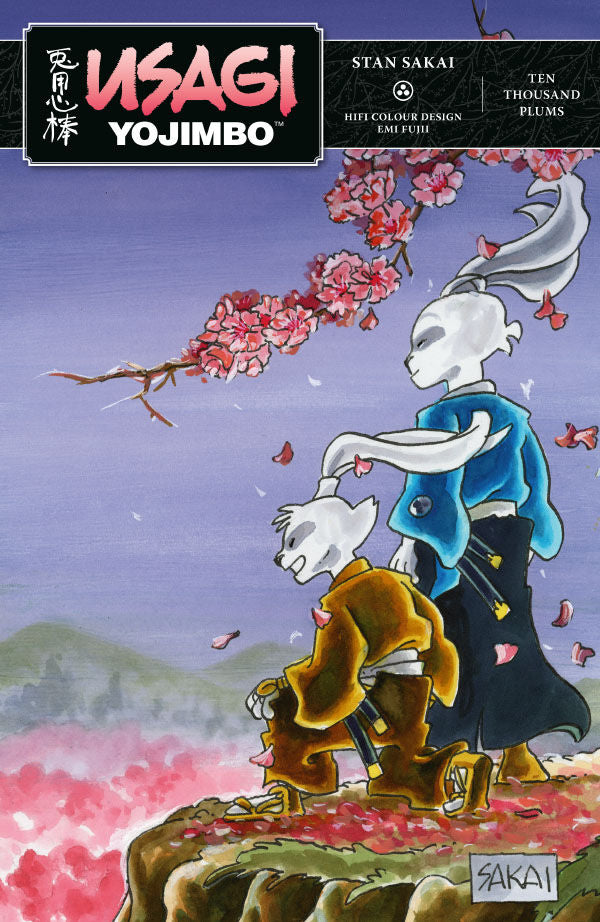 Usagi Yojimbo Volume 41: Ten Thousand Plums Limited Edition — manga cover