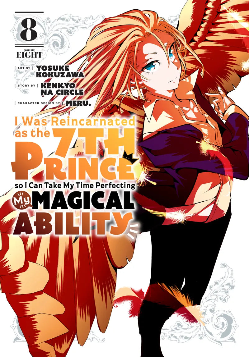 I Was Reincarnated as the 7th Prince so I Can Take My Time Perfecting My Magical Ability 8 — manga cover