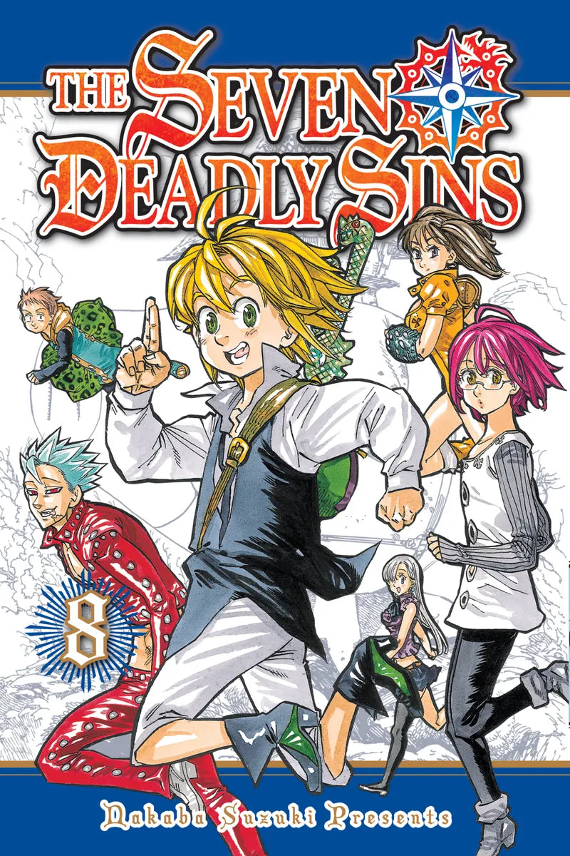The Seven Deadly Sins 8 — manga cover