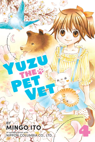Yuzu the Pet Vet 4 — manga cover