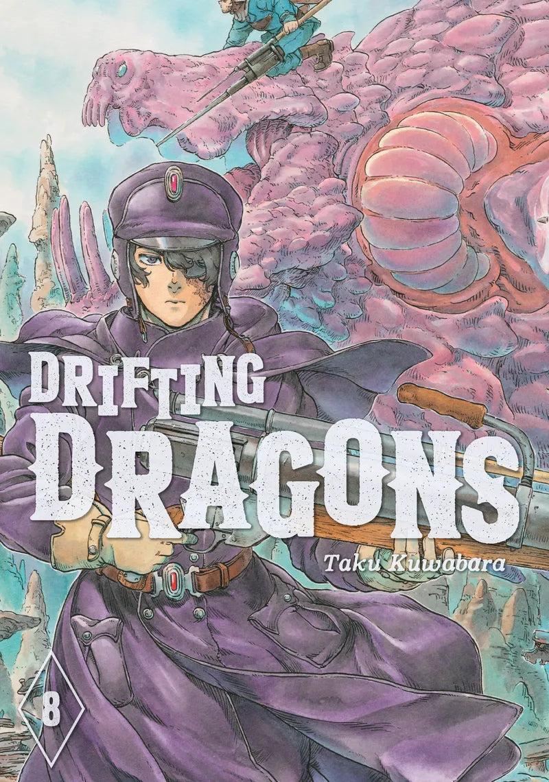 Drifting Dragons 8 — manga cover