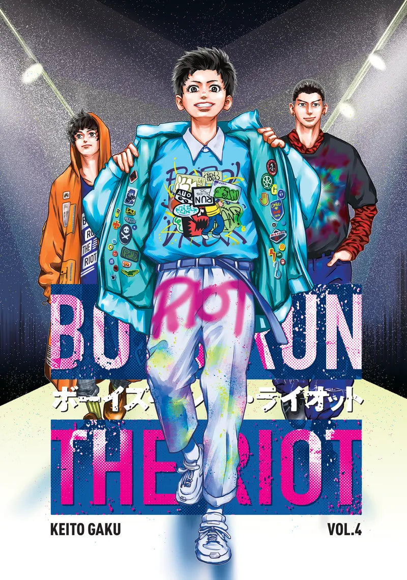 Boys Run the Riot 4 — manga cover