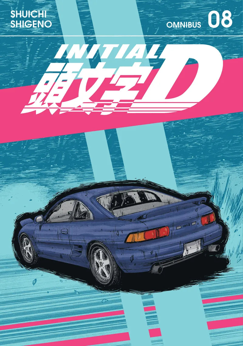 Initial D Omnibus 8 (Vol. 15-16) — manga cover