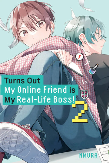 Turns Out My Online Friend is My Real-Life Boss! 2 — manga cover