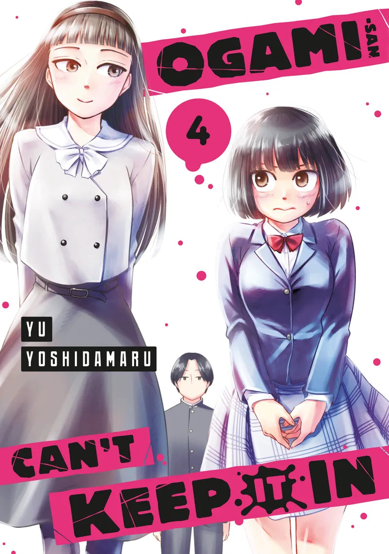 Ogami-san Can't Keep It In 4 — manga cover