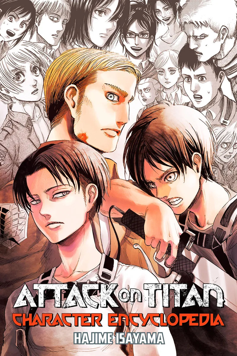 Attack on Titan Character Encyclopedia — manga cover