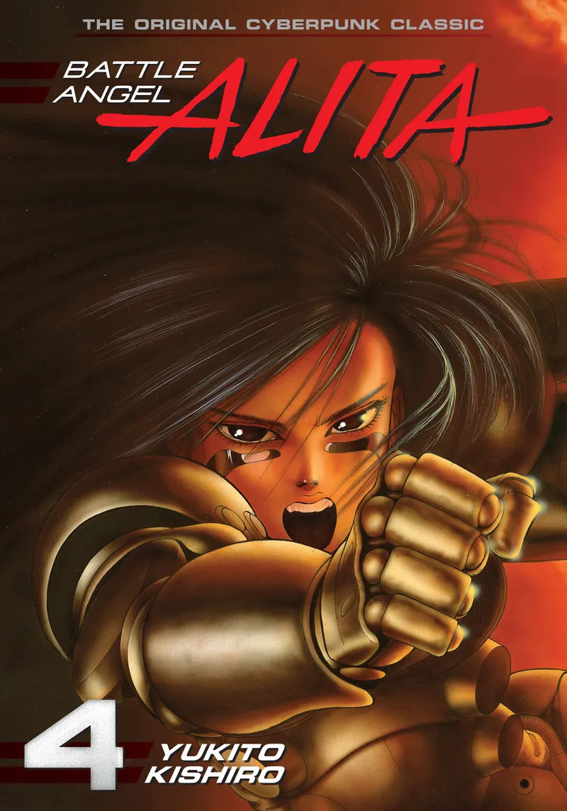 Battle Angel Alita Deluxe 4 (Contains Vol. 7-8) — manga cover