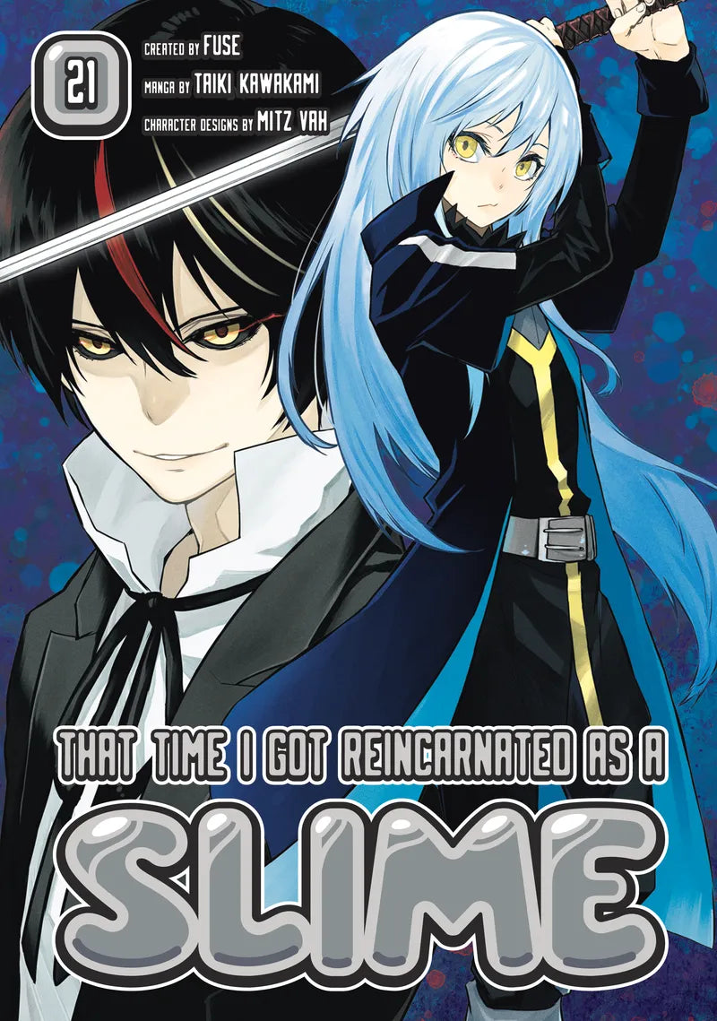 That Time I Got Reincarnated as a Slime 21 — manga cover