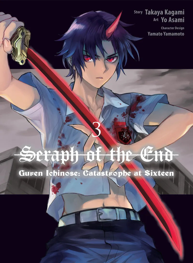 Seraph Of The End: Guren Ichinose: Catastrophe At Sixteen (manga) 3 — manga cover