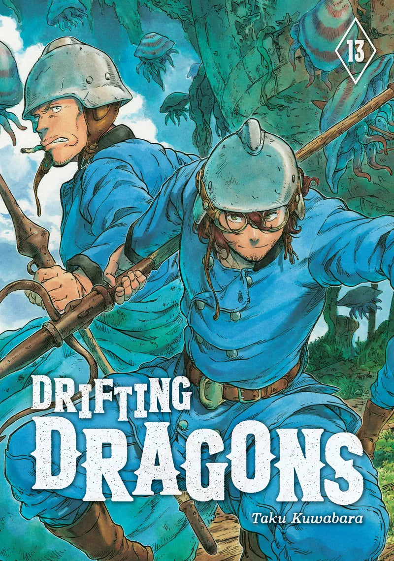 Drifting Dragons 13 — manga cover