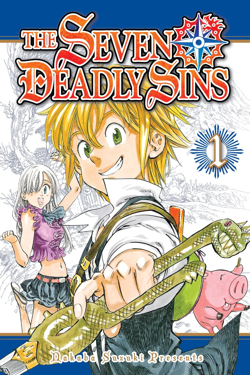 The Seven Deadly Sins 1 — manga cover