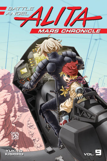 Battle Angel Alita: Mars Chronicle 9 — manga cover