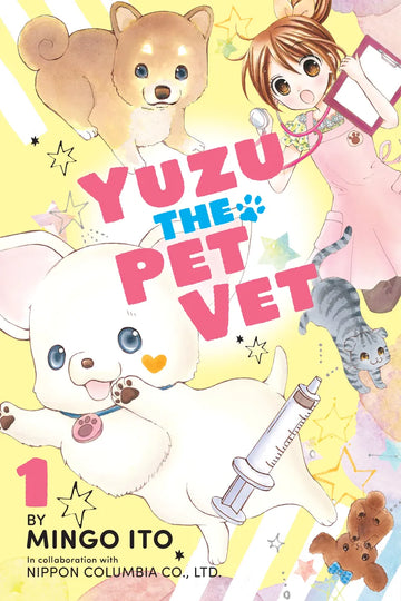 Yuzu The Pet Vet 1 — manga cover