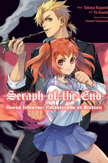 Seraph of the End: Guren Ichinose: Catastrophe at Sixteen (manga) 4 — manga cover