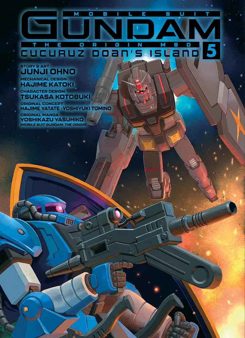 MOBILE SUIT GUNDAM THE ORIGIN MSD Cucuruz Doan's Island 5 — manga cover