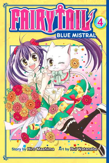 FAIRY TAIL Blue Mistral 4 — manga cover