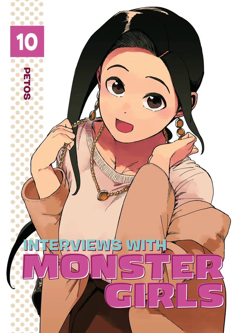 Interviews with Monster Girls 10 — manga cover