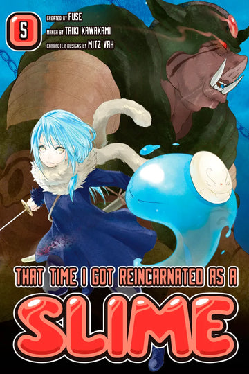 That Time I Got Reincarnated as a Slime 5 — manga cover