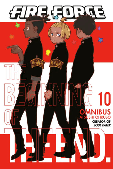 Fire Force Omnibus 10 (Vol. 28-30) — manga cover