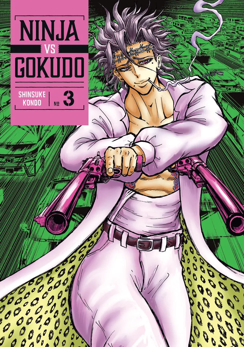 Ninja Vs. Gokudo 3 — manga cover