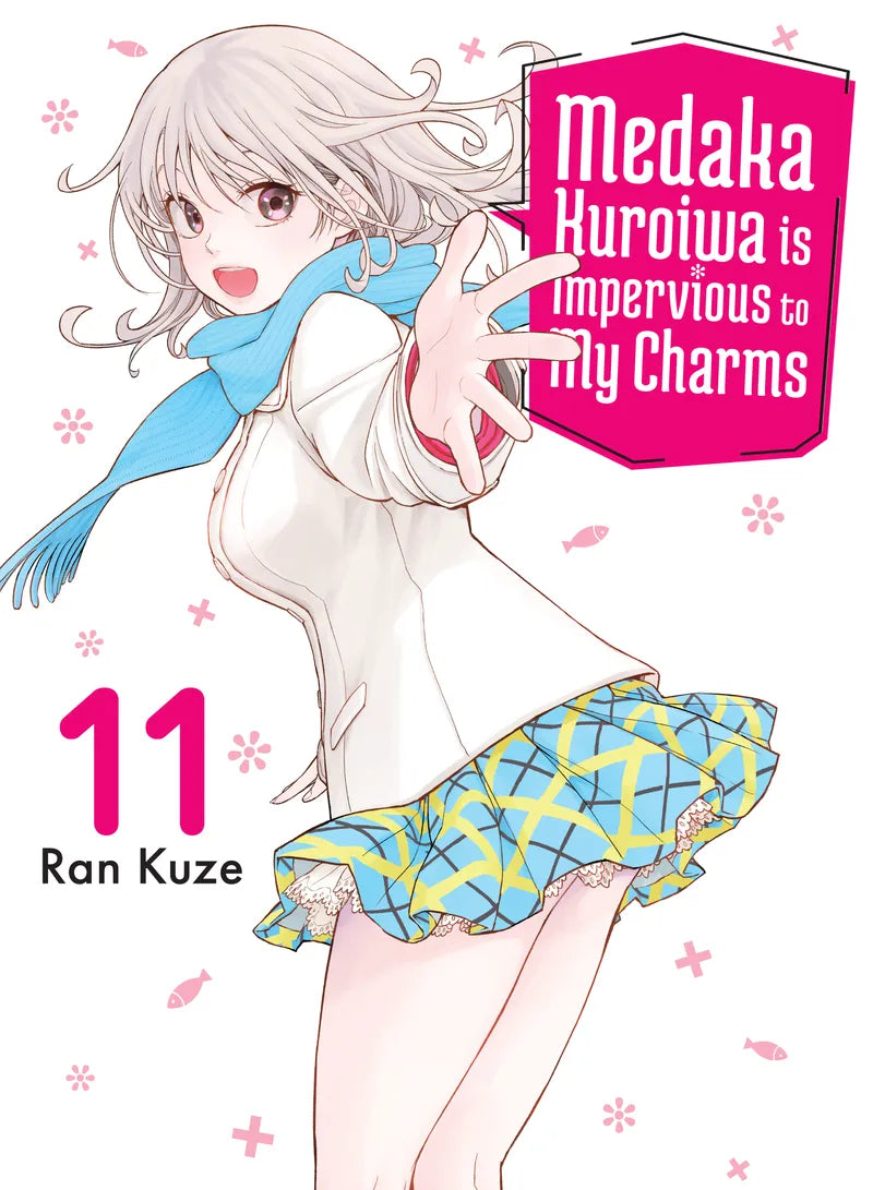 Medaka Kuroiwa Is Impervious to My Charms 11 — manga cover