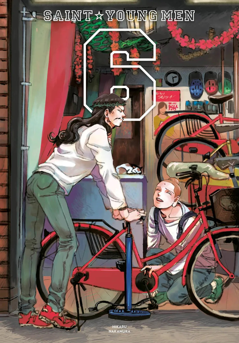 Saint Young Men Omnibus 6 (Vol. 11-12) — manga cover
