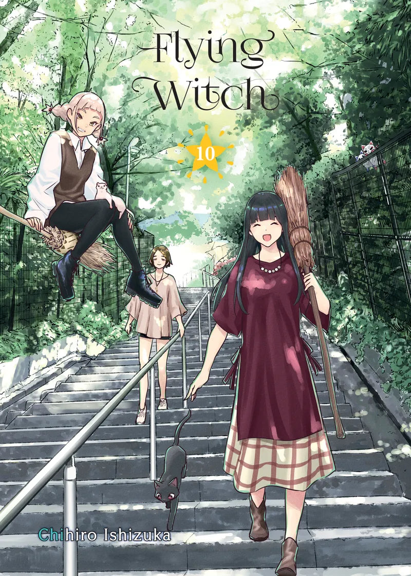 Flying Witch 10 — manga cover