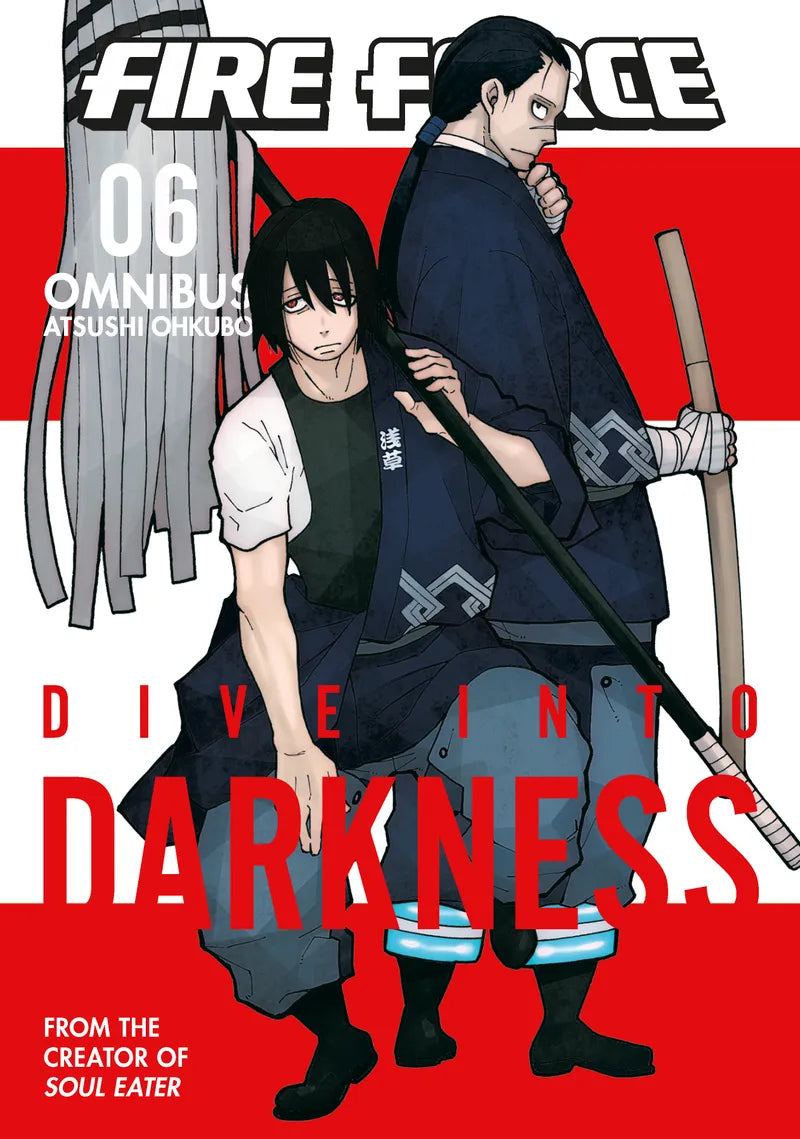 Fire Force Omnibus 6 (Vol. 16-18) — manga cover