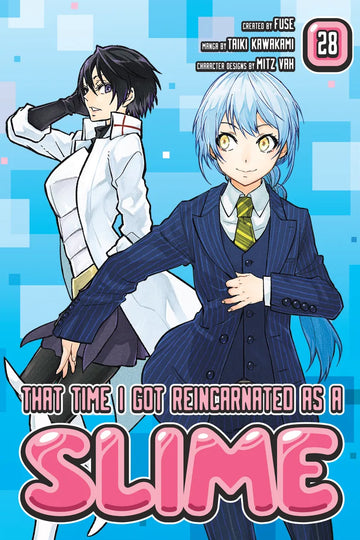 That Time I Got Reincarnated as a Slime 28 — manga cover
