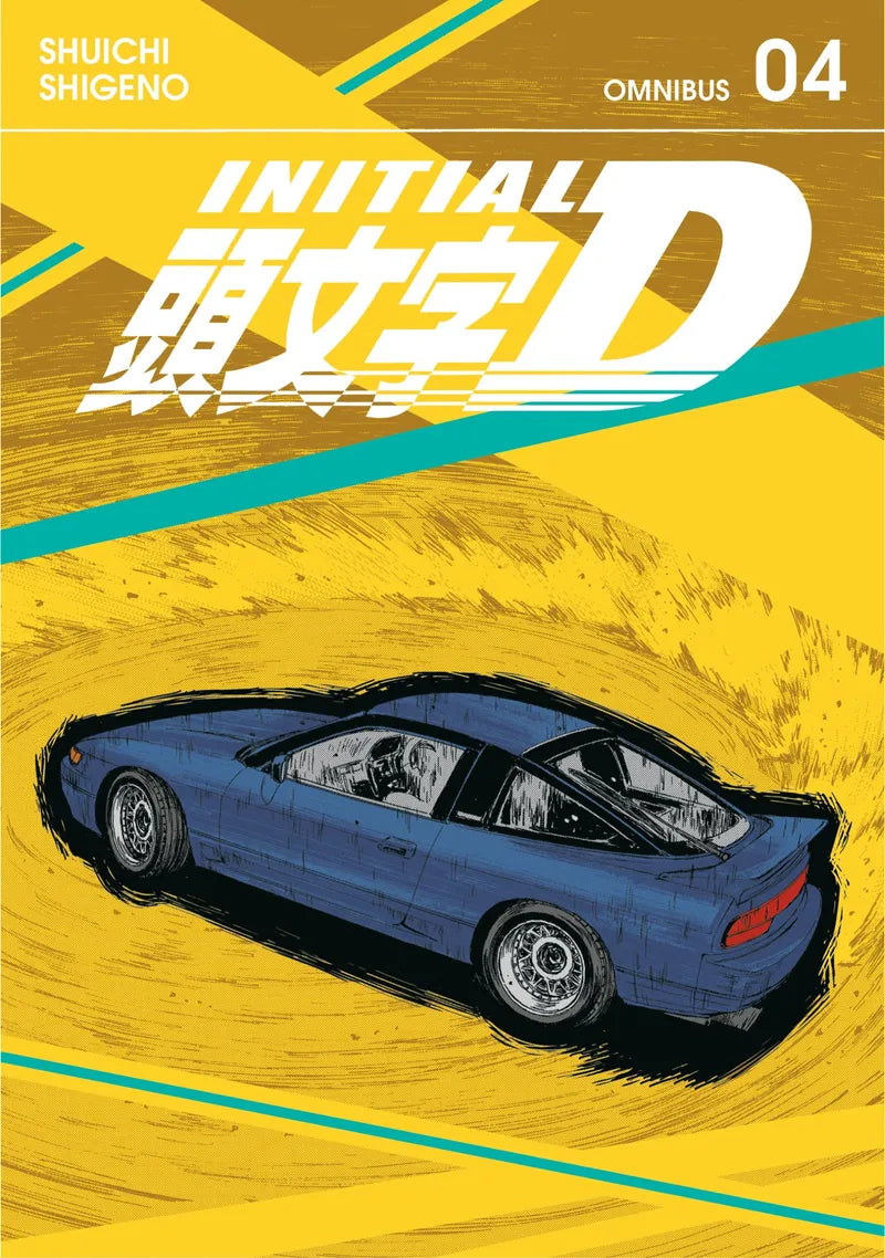 Initial D Omnibus 4 (Vol. 7-8) — manga cover