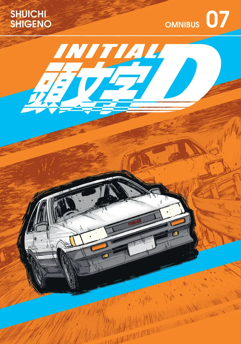 Initial D Omnibus 7 (Vol. 13-14) — manga cover