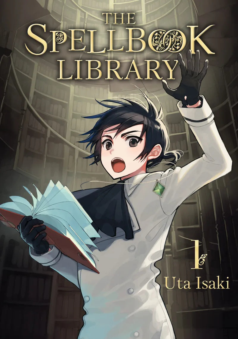 The Spellbook Library 1 — manga cover