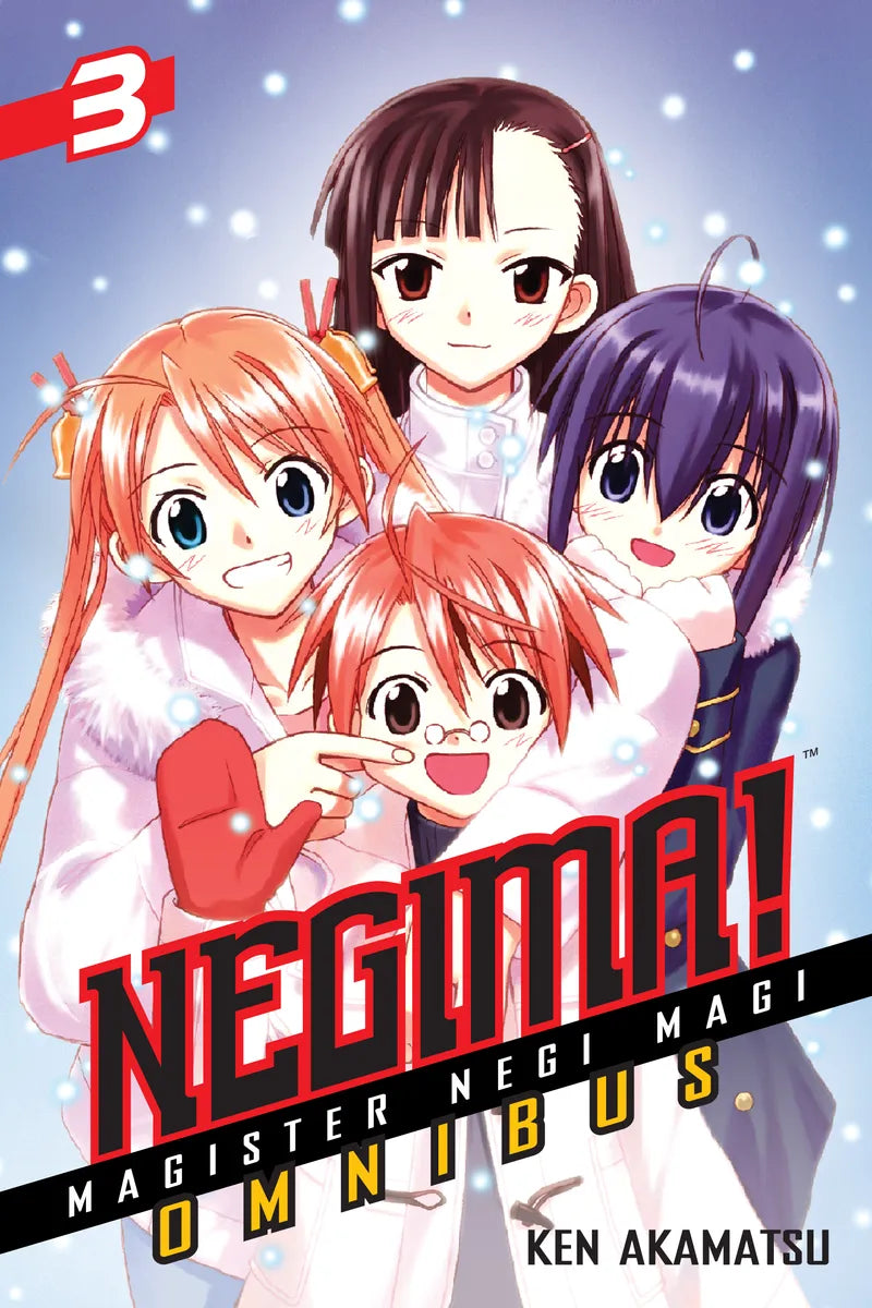 Negima! Omnibus 3 — manga cover