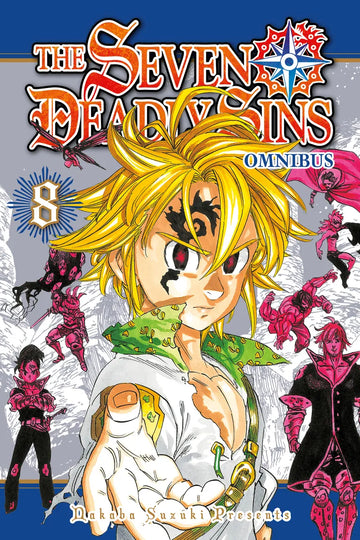 The Seven Deadly Sins Omnibus 8 (Vol. 22-24) — manga cover