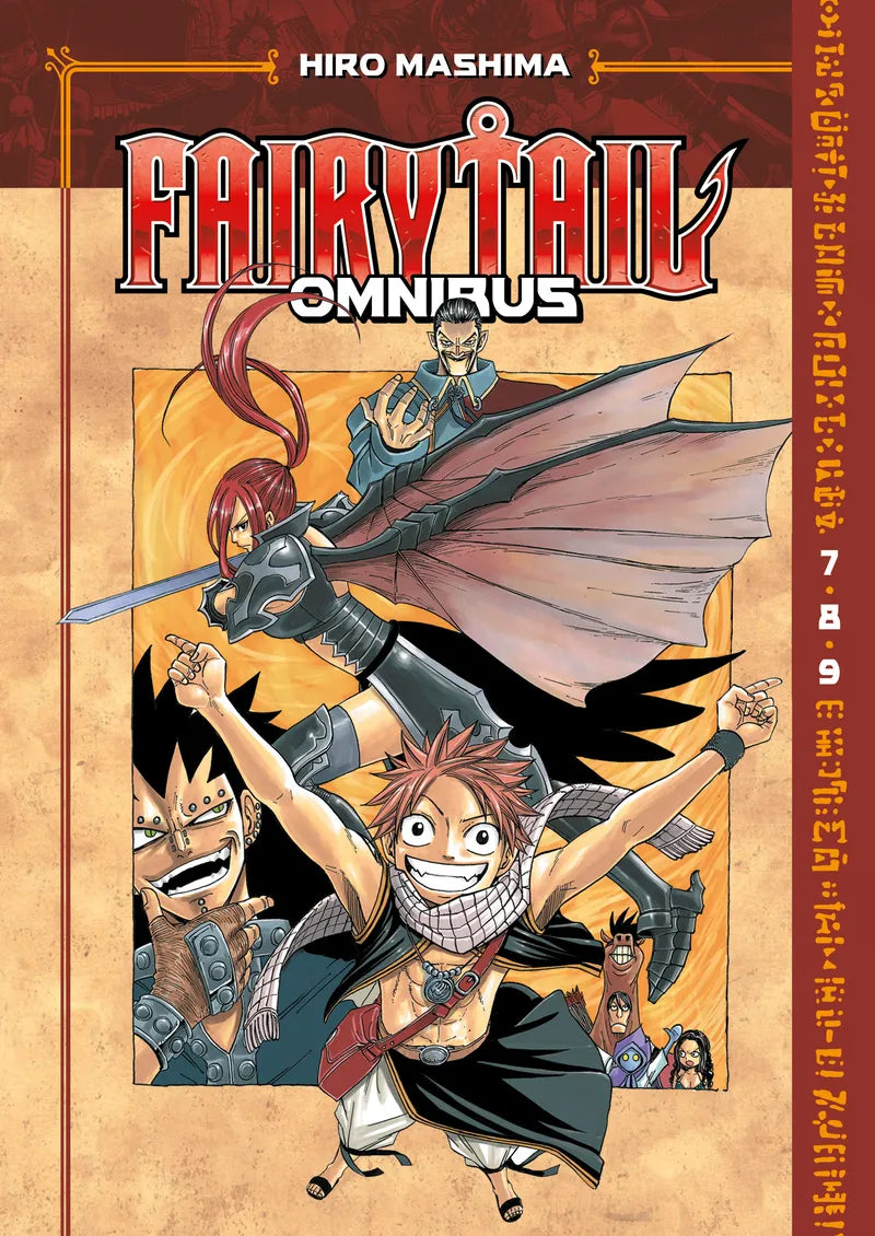 Fairy Tail Omnibus 3 (Vol. 7-9) — manga cover