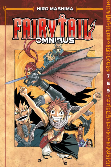 Fairy Tail Omnibus 3 (Vol. 7-9) — manga cover