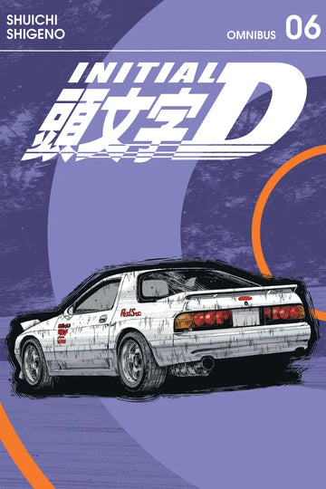 Initial D Omnibus 6 (Vol. 11-12) — manga cover