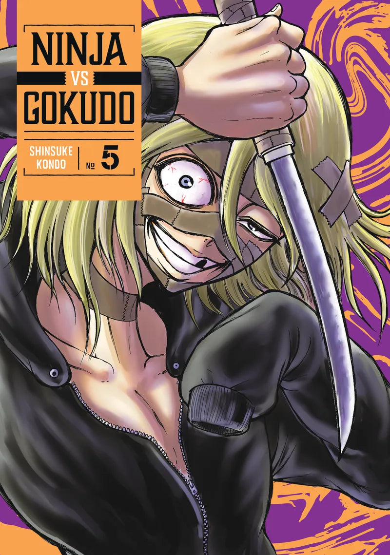 Ninja Vs. Gokudo 5 — manga cover